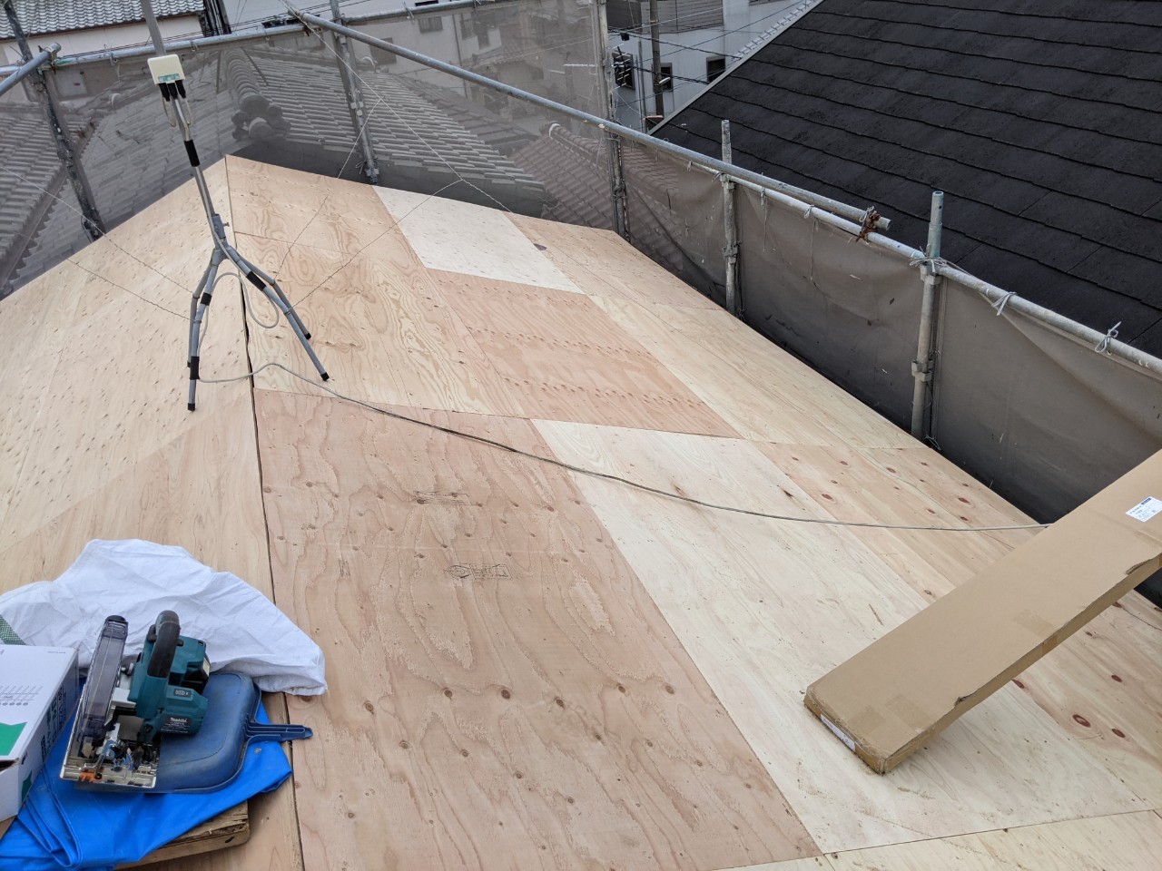 コロニアル葺き替え